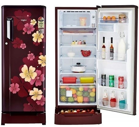 A single door refrigerator