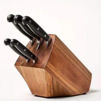 beautiful knife block